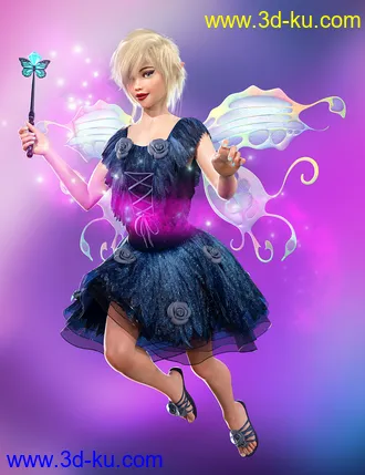 3D打印模型Fairy Animations for Genesis 8的图片
