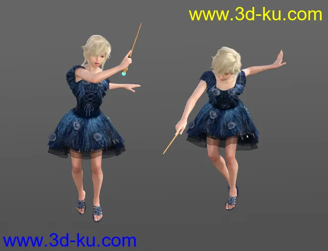 Fairy Animations for Genesis 8模型的图片2