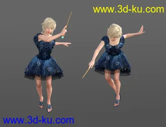 3D打印模型Fairy Animations for Genesis 8的图片