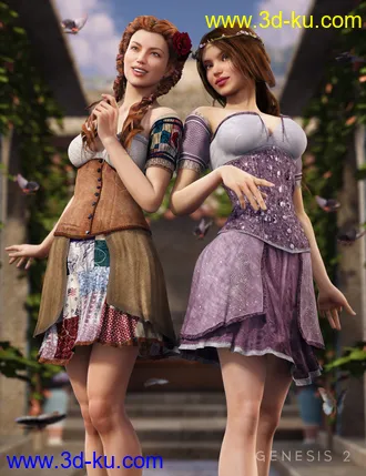 3D打印模型Fairy Dell Textures的图片