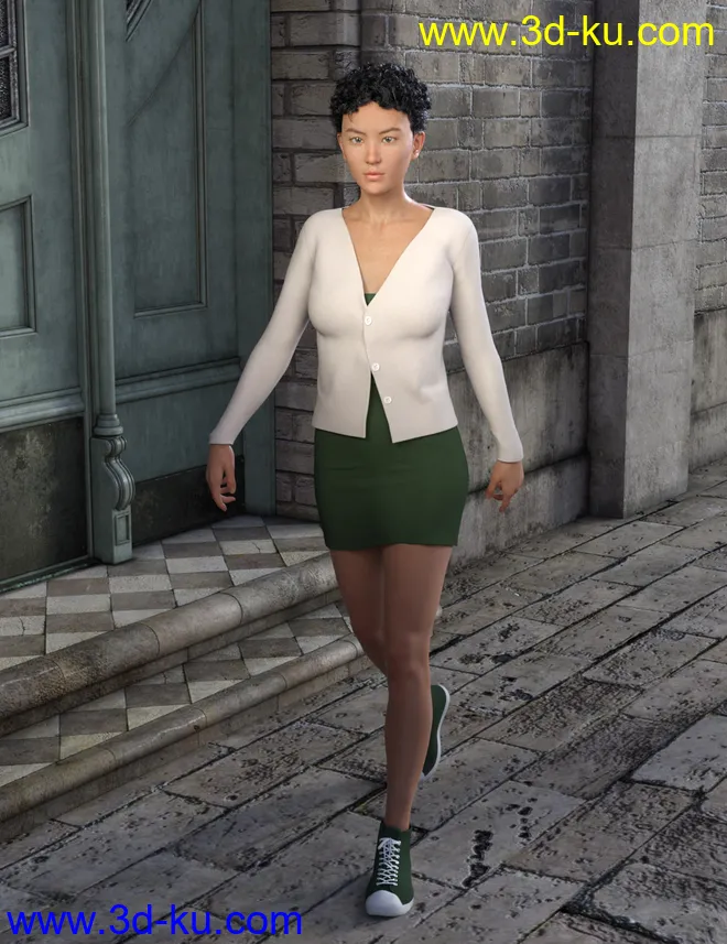 Fall Wardrobe for Genesis 8 Female(s)模型的图片3