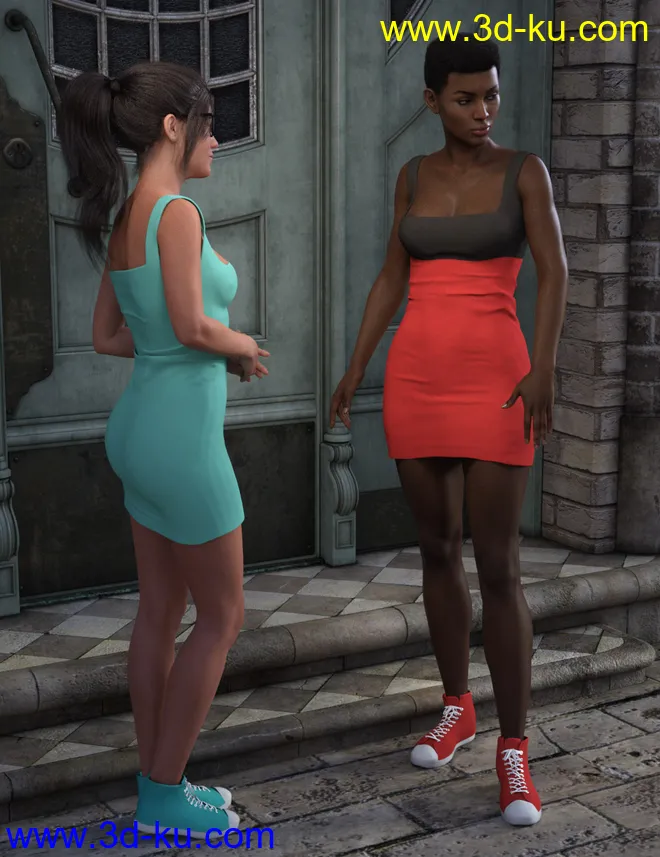 Fall Wardrobe for Genesis 8 Female(s)模型的图片6