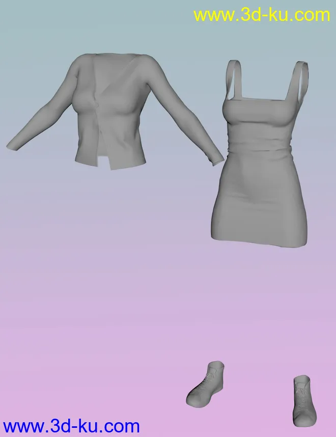 Fall Wardrobe for Genesis 8 Female(s)模型的图片10