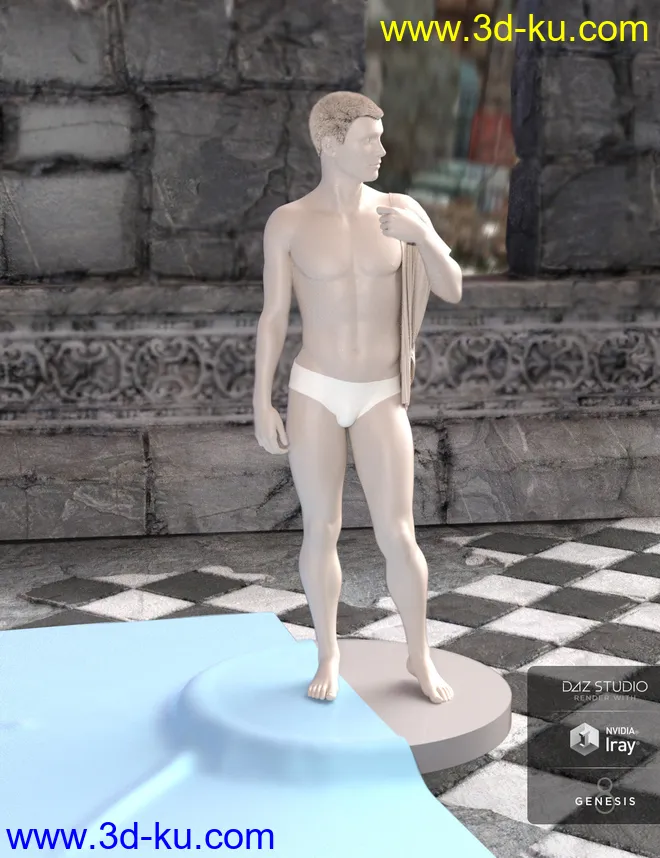 Famous Iconic Poses for Genesis 3 and 8 Male(s)模型的图片7