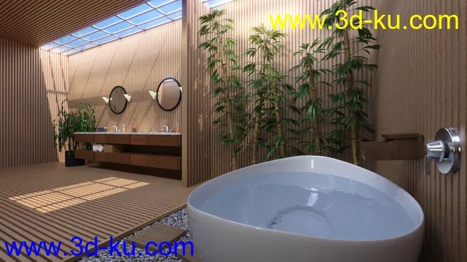 Fancy Japanese Bath模型的图片5