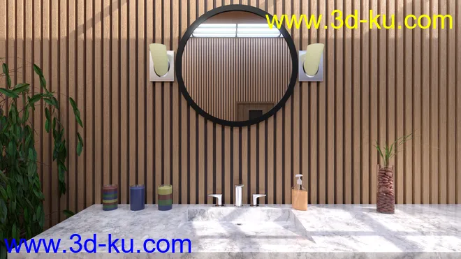 Fancy Japanese Bath模型的图片6