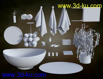 3D打印模型Fancy Japanese Bath的图片