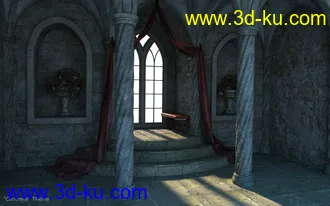 3D打印模型Fantasy Alcove Window的图片