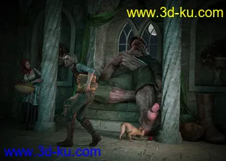 3D打印模型Fantasy Alcove Window的图片