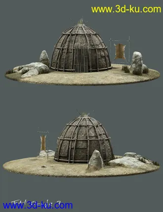 3D打印模型Fantasy Huts的图片