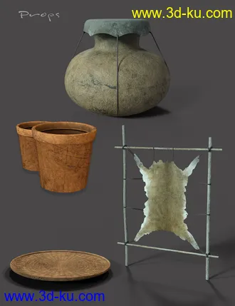 3D打印模型Fantasy Huts的图片