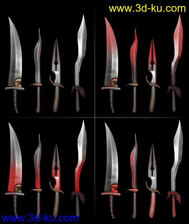 Fantasy Knife for Genesis 8模型的图片5