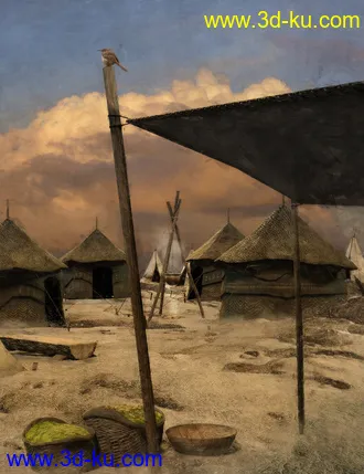 3D打印模型Fantasy Tents的图片