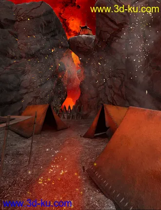 3D打印模型Fantasy Tents的图片