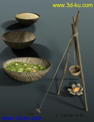 3D打印模型Fantasy Tents的图片