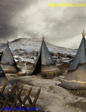 3D打印模型Fantasy Tents的图片