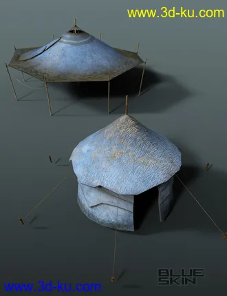 3D打印模型Fantasy Tents的图片