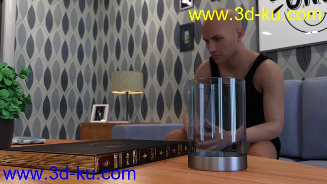 Fashion Living Room模型的图片6