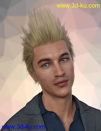 3D打印模型FE Short Hair Vol 3 for Genesis 8 Male and Female的图片