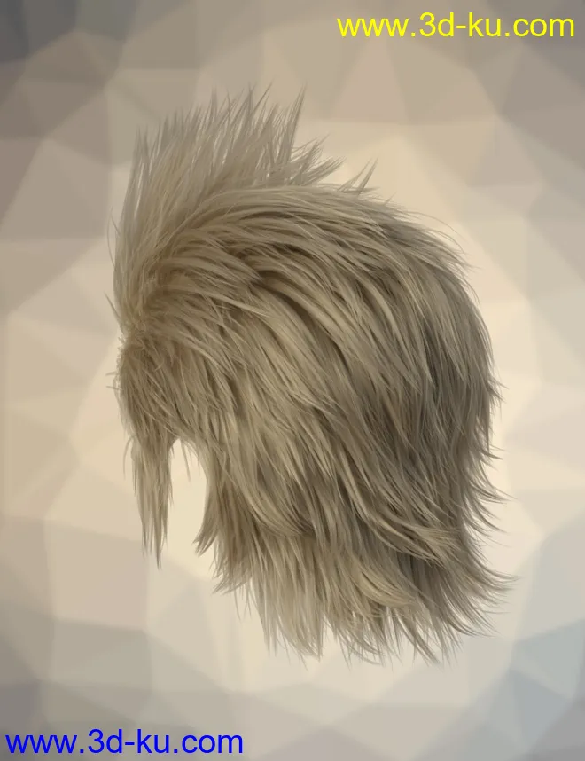 FE Short Hair Vol 3 for Genesis 8 Male and Female模型的图片6