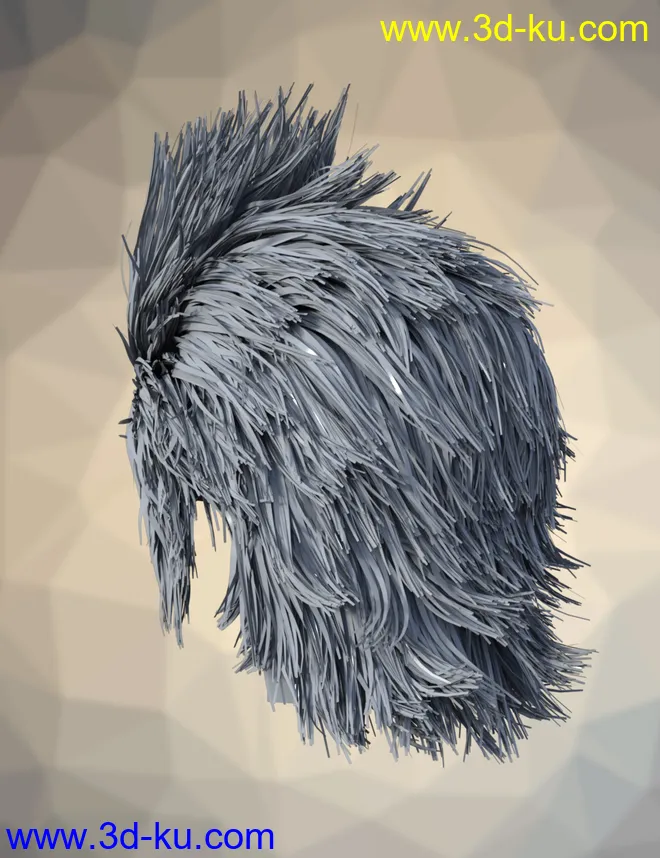 FE Short Hair Vol 3 for Genesis 8 Male and Female模型的图片7