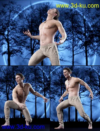 3D打印模型Ferocious Poses for Genesis 8 Male(s) and Female(s)的图片
