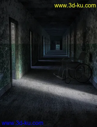 3D打印模型FG Abandoned Mental Hospital的图片