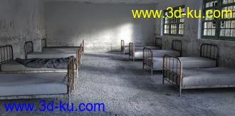 3D打印模型FG Abandoned Mental Hospital的图片