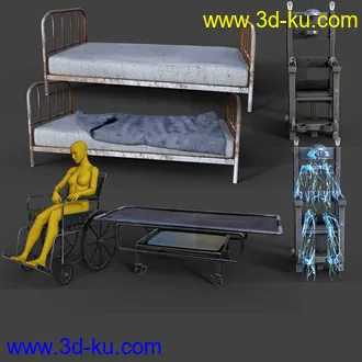 3D打印模型FG Abandoned Mental Hospital的图片