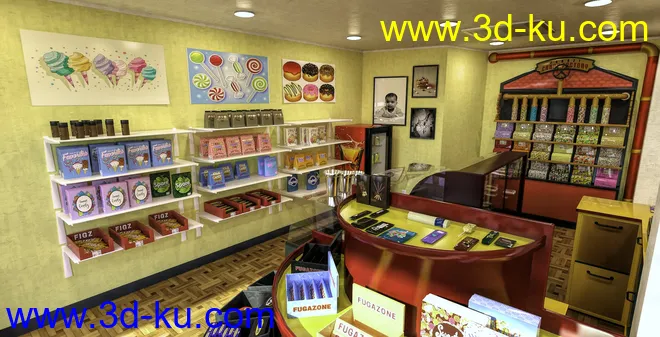 FG Candy Store模型的图片2