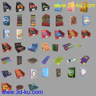 3D打印模型FG Candy Store的图片