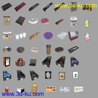 3D打印模型FG Candy Store的图片