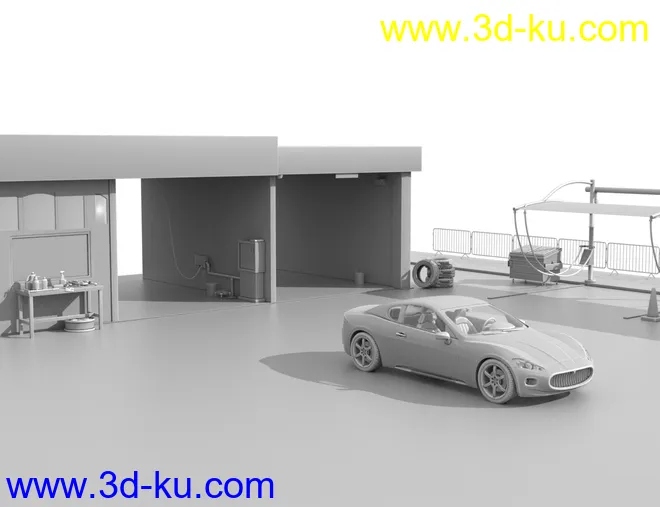 FG Car Wash模型的图片3