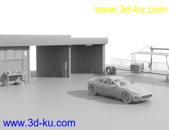 3D打印模型FG Car Wash的图片