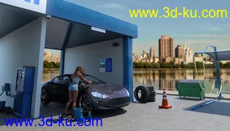 3D打印模型FG Car Wash的图片