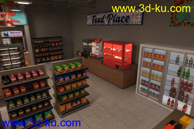 FG Convenience Store模型的图片7