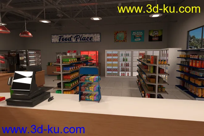 FG Convenience Store模型的图片8