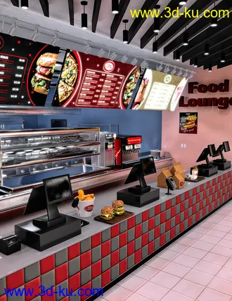 3D打印模型FG Fast Food Chain的图片