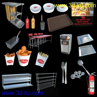 3D打印模型FG Fast Food Chain的图片