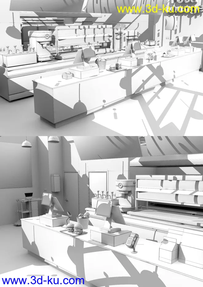 FG Fast Food Chain模型的图片5
