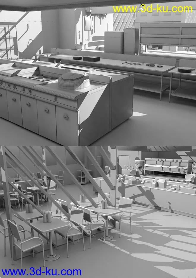 FG Fast Food Chain模型的图片6