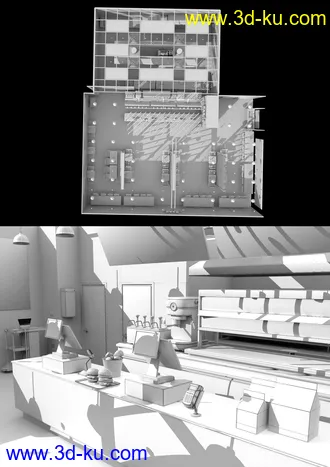 3D打印模型FG Fast Food Chain的图片