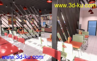 3D打印模型FG Fast Food Chain的图片