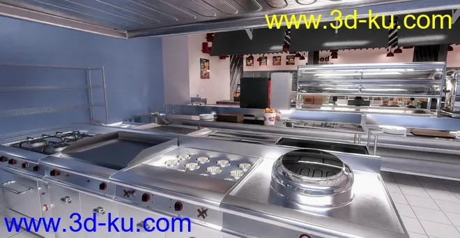 FG Fast Food Chain模型的图片9