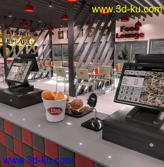 3D打印模型FG Fast Food Chain的图片