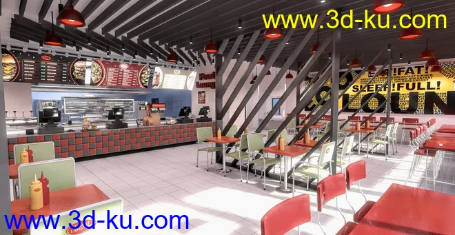 FG Fast Food Chain模型的图片11