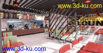 3D打印模型FG Fast Food Chain的图片
