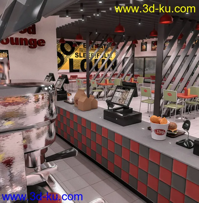 FG Fast Food Chain模型的图片12