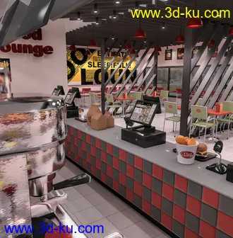 3D打印模型FG Fast Food Chain的图片