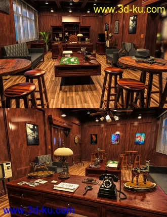 3D打印模型FG Gangster Hideout的图片